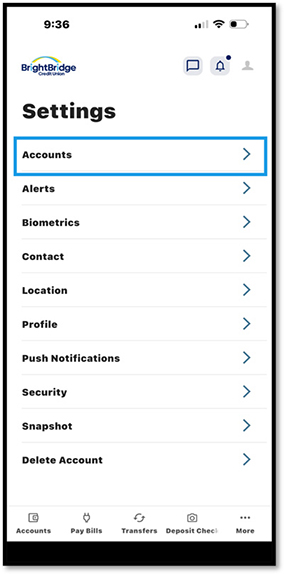 Mobile Account Nickname Step 2
