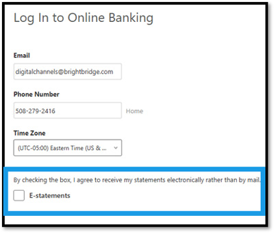 Logging In for the First Time Step 9