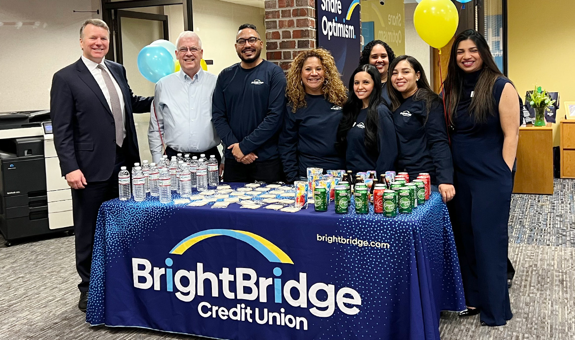 Merrimack Valley Credit Union and Bridgewater Credit Union  Finalize Rebrand to BrightBridge Credit Union 