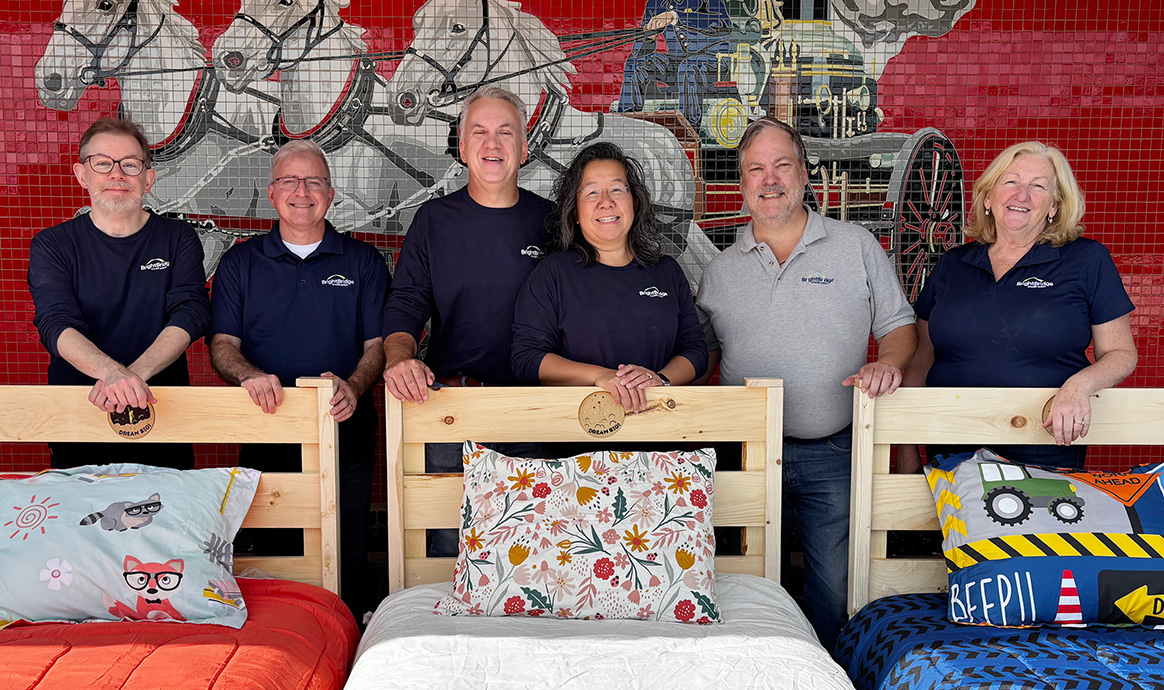 BrightBridge Credit Union Supports A Bed for Every Child Through Donation, Volunteerism and Company-Wide Collection Drive
