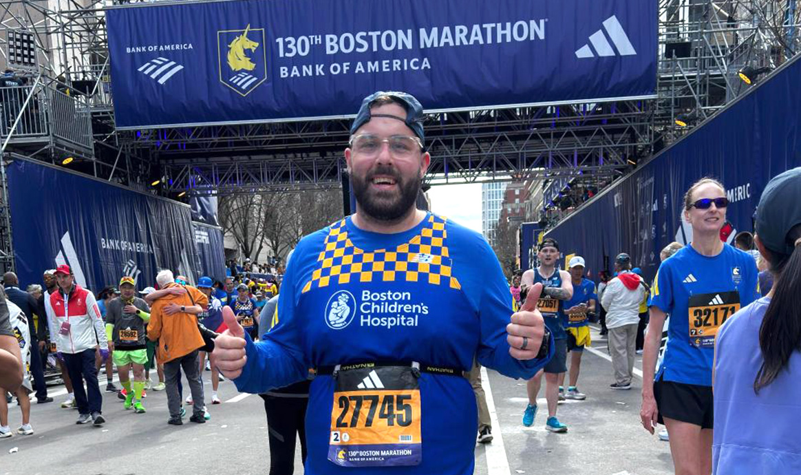 BrightBridge’s Matthew Medeiros Completes Boston Marathon, Helping Raise $34,521 for Boston Children’s Hospital